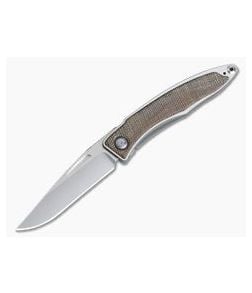 Chris Reeve Mnandi Striped Platan Wood Inlays MNA-1108-003 - CRK-MNA-1108-003 1