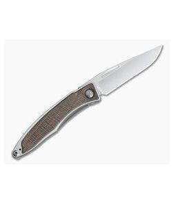 Chris Reeve Mnandi Left Handed Striped Platan Wood Inlays 1109-001 - CRK-MNA-1109-001 1
