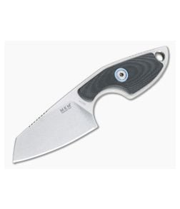 MKM Mikita Mikro 2 Vox Sheepsfoot Stonewashed M390 Black G10 Neck Knife MR02-GBK - MKM-MR02-GBK 1