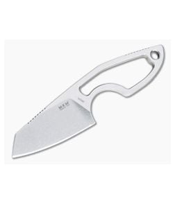 MKM Mikita Mikro 2 Vox Sheepsfoot Stonewashed M390 Skeletonized Neck Knife MR02-N - MKM-MR02-N 1