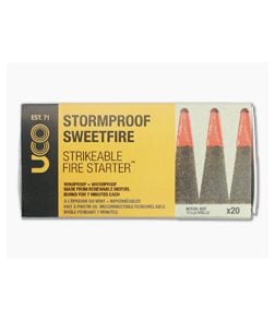UCO Stormproof Sweetfire Strikeable Fire Starter (20 Pack) - UCO-MT-SM-SFP 1