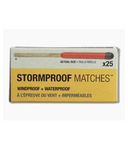 UCO Gear Stormproof Matches - 25 Matches - UCO-MT-SM1 1
