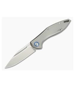 MKM Mikita Burnley Fara Titanium M390 Slip Joint Folder MY01-T - MKM-MY01-T 1