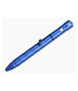 Olight OPEN 2 Blue LED Flashlight EDC Bolt Action Pen - OL-O-PEN-2-BL 1