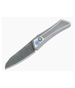Protech Oligarch Custom Damascus Sinkevich Steel Automatic Knife - PT-OLIGARCH-BLADE2024-003 1
