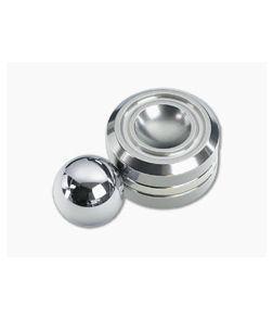TEC Accessory Orbiter Polished Titanium Fidget Device - TA-ORB-A-TI 1