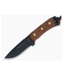 TOPS Knives Overlander 2 Tan Canvas Micarta - TP-OV78 1