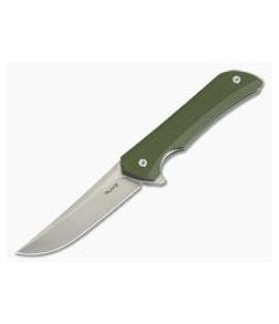 RUIKE Hussar P121 14C28N Liner Lock Flipper Green G10 - RU-P121-G 1