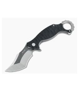 RUIKE P881-B1 Karambit Two-tone 14C28N Black G10 Tactical Liner Lock Flipper - RU-P881-B1 1