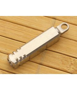 TEC Accessories Pixel Keychain Flashlight Stainless Steel PKF-001-S - TA-PKF-001-S 1