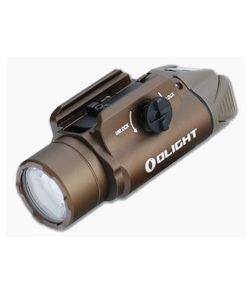 Olight Valkyrie PL-3 Desert Tan 1300 Lumen Rail Mount Tactical Flashlight - OL-VALKYRIE-PL3-DTN 1