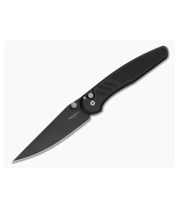 Protech Avalon Knurled Black Handle Black DLC Magnacut - PT-PN1103 1