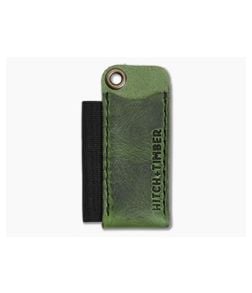 Hitch & Timber Pocket Runt Pioneer Evergreen Leather Slip & Pen Holder - HT-PKT-RUNT-PIONEER-EG 1