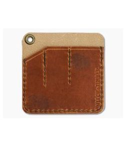 Hitch & Timber Pocket Pack Triple Slip EDC Organizer English Tan Leather - HT-POCKETPACK-ET 1