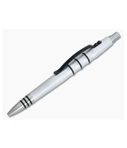 Tuff-Writer Precision Press Series Raw Aluminum Pen - TW-PPP-AL-SAT-RAW 1