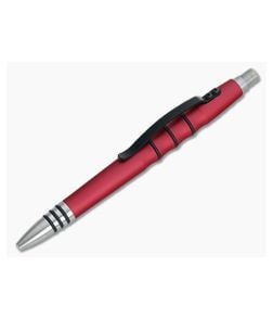 Tuff-Writer Precision Press Series Radiant Red Pen - TW-PPP-AL-SAT-RED 1