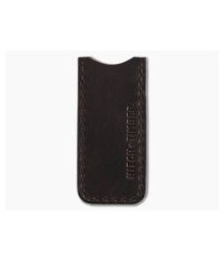 Hitch & Timber Proper Slip No Loop Brown Nut Leather EDC Slip - HT-PROPER-SLIP-NL-BN 1