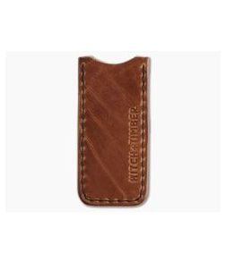 Hitch & Timber Proper Slip No Loop English Tan Leather EDC Slip - HT-PROPER-SLIP-NL-ET 1