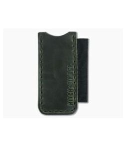 Hitch & Timber Proper Slip Antique Green Leather EDC Slip & Pen Holder - HT-PROPERSLIP-AG 1