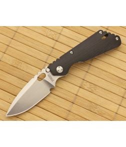 Strider PT-CC Spear Point Black G10 Top Grind Swedge - SK-PT-CC-01 1