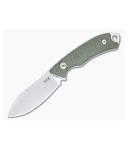 MKM Pocket Tango 1 Green Micarta - MKM-PT01-GC 1