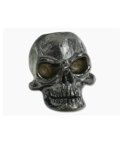 Schmuckatelli Protech Skull Bead Hematite Plated Matte Finish - ST-PTHM 1
