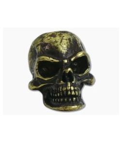 Schmuckatelli Protech Skull Bead Roman Brass Oxide Finish - ST-PTRBO 1