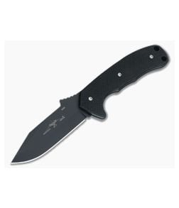 Emerson Police Utility Fixed Blade Black Plain - EM-PUK-BT 1