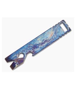 Qerim 37 V4 Worker Titanium Pry Tool Satin PMT Finish 015 - QRM-015 1