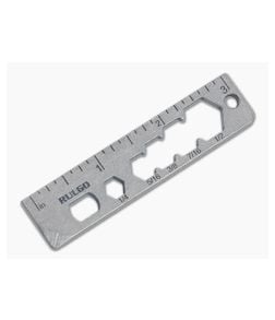 Qerim 37 Rulgo 3 Inch SAE Wallet Sized Titanium Ruler 024 - QRM-024 1
