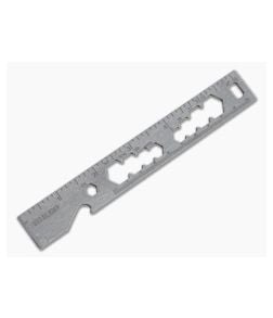 Qerim 37 Rulgo 6 Inch SAE/Metric Titanium Pocket Ruler 026 - QRM-026 1