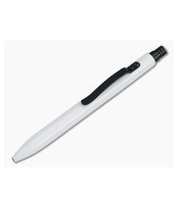 Tuff-Writer Retro Click Aluminum Ink Pen White Cerakote - TW-RC-AL-WHITE 1