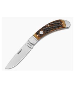 RoseCraft Obed Creek Bow Trapper Dapper Jigged Bone 14C28N Stainless Pocket Knife (4.12" Closed) RCT015-DJB - RCB-RCT015-DJB 1