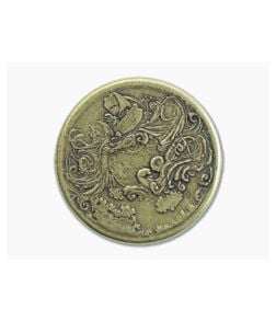 Shire Post Mint | Rare Elements | Oceanscape Token Coin Brass - SPM-RE-OCEANSCAPE 1