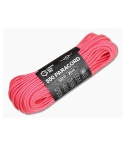 Atwood Rope 550 Paracord Pink (100 Feet) RG1016H - AWR-RG1016H 1