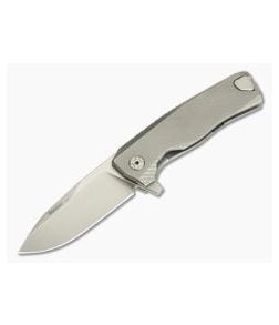LionSteel ROK H.WAYL Hidden Clip Grey Titanium M390 Flipper ROK G - LS-ROK-G 1