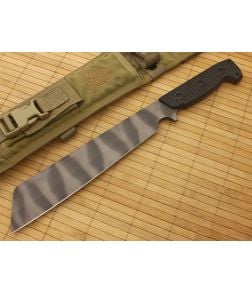 Strider Rogue Warrior 3 Tigerstriped Fixed Blade Knife - SK-RW3-BG10T 1