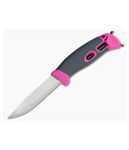 Light My Fire Mora FireKnife with Integral FireSteel Fuschia - LMF-S-FK-FUSCHIA 1