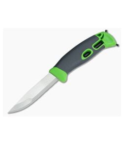 Light My Fire Mora FireKnife with Integral FireSteel Green - LMF-S-FK-GREEN 1