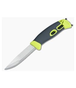 Light My Fire Mora FireKnife with Integral FireSteel Lime - LMF-S-FK-LIME 1