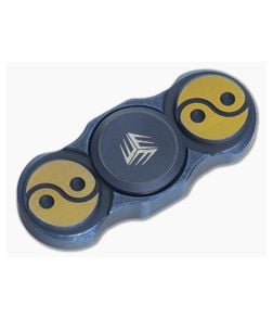 WE Knife Hand Spinner Titanium Blue Fidget Toy S01A - WE-S01A 1