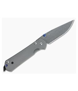 Chris Reeve Small Sebenza 21 Damascus Blade Left Handed - CRK-S21-1003 1