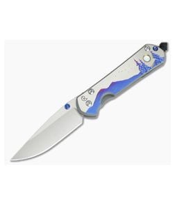Chris Reeve Small Sebenza 21 S35VN "Big Dipper" Night Sky with Mother of Pearl Cabochon 1112-005 - CRK-S21-1112-005 1