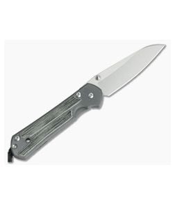 Chris Reeve Small Sebenza 21 Left Handed Insingo with Micarta Inlays - CRK-S21-1149 1