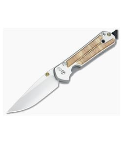 Chris Reeve Small Sebenza 21 Spalted Beech Wood Inlays 1162 - CRK-S21-1162 1