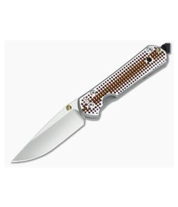 Chris Reeve Small Sebenza 21 Unique Graphic Bronze Droplets - CRK-S21-X033 1
