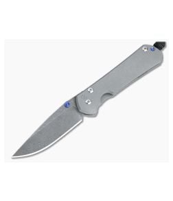 Chris Reeve Small Sebenza 31 Boomerang Damascus Titanium Folding Knife 003 - CRK-S31-1002-003 1