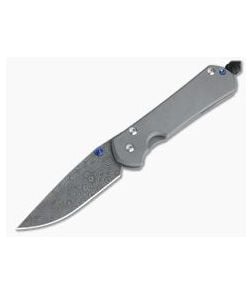 Chris Reeve Small Sebenza 31 Raindrop Damascus Drop Point 002 - CRK-S31-1006-002 1