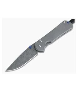 Chris Reeve Small Sebenza 31 Raindrop Damascus Drop Point - CRK-S31-1006 1