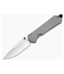 Chris Reeve Small Sebenza 31 Polished Drop Point Glass Blasted - CRK-S31-1016 1
